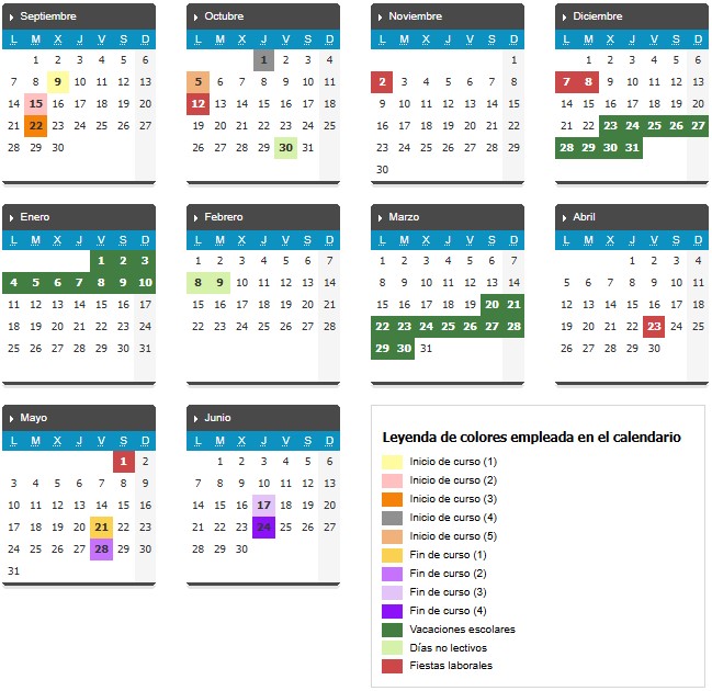 Calendario Escolar 26-27